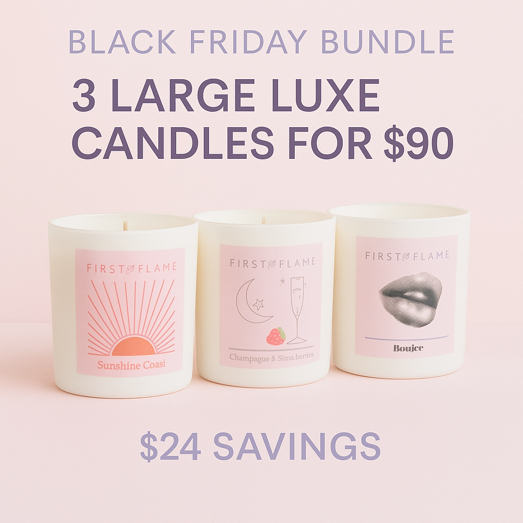 Black Friday Bundle – 3 Large Luxe Candles for $90