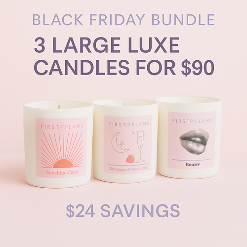 Black Friday Bundle – 3 Large Luxe Candles for $90