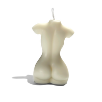 Silhouette Woman Candle